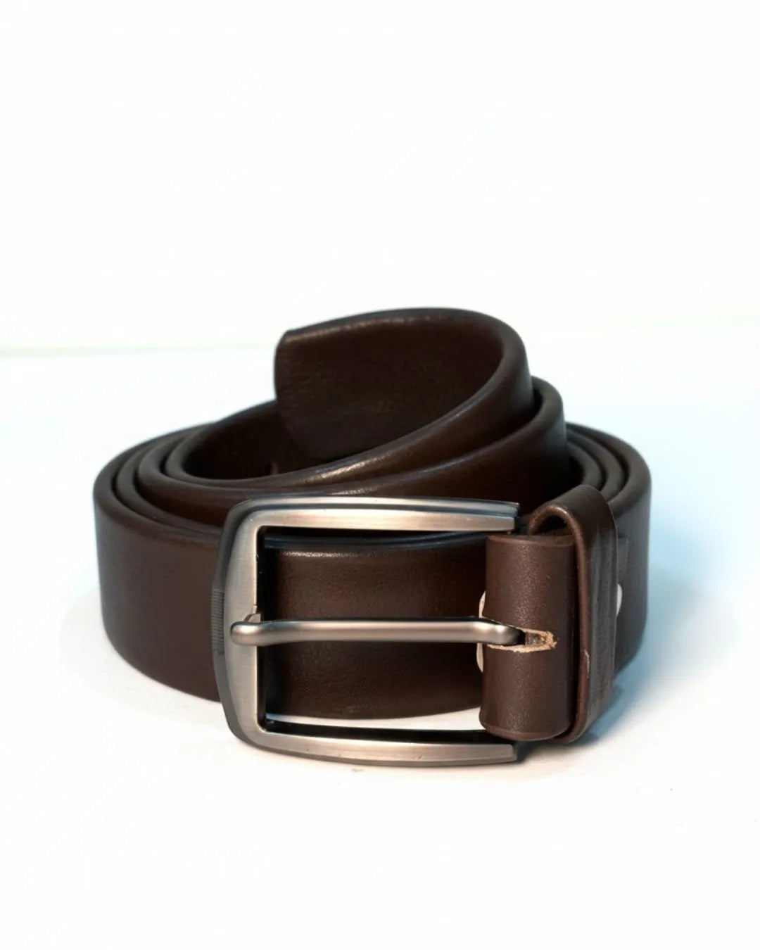 Men Brown Simple Belt - Image 1