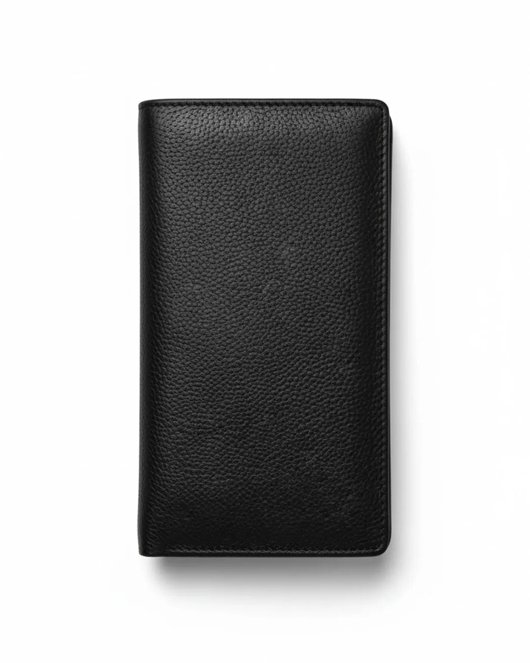Mens Black Tri-Fold Wallet - Image 1