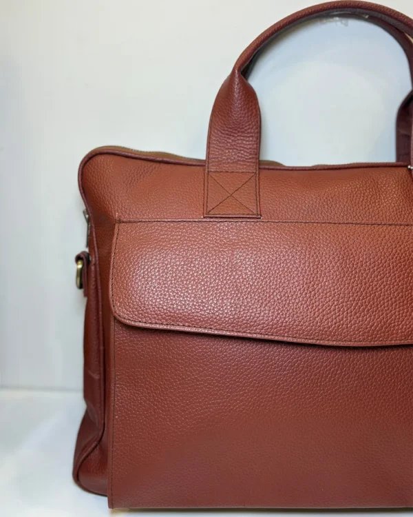 Mustard Sleek Laptop Bag - Image 9