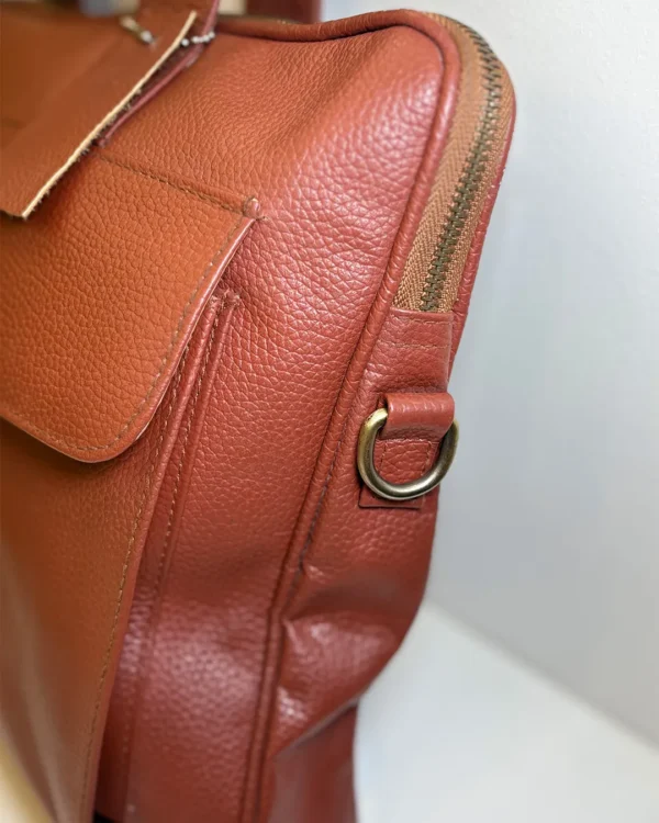 Mustard Sleek Laptop Bag - Image 3