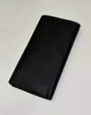 Mens Black Tri-Fold Wallet