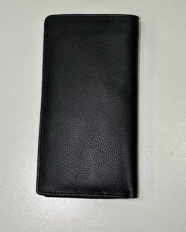 Mens Black Tri-Fold Wallet - Image 4