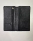 Mens Black Tri-Fold Wallet