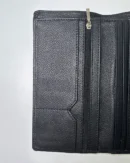 Mens Black Tri-Fold Wallet