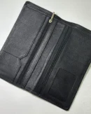 Mens Black Tri-Fold Wallet
