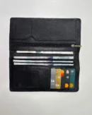 Mens Black Tri-Fold Wallet