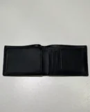 Tri-Fold Black Wallet For Men