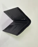 Mens Black Tri-Fold Wallet