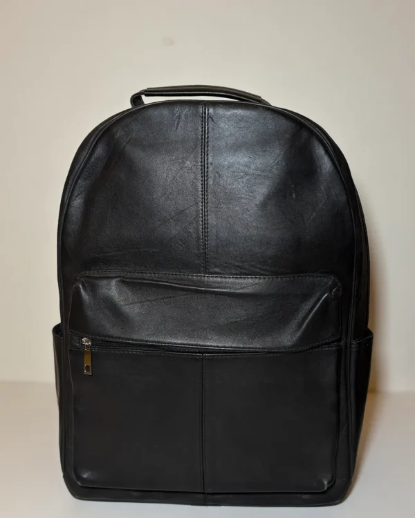 Men Black Backpack - Image 4