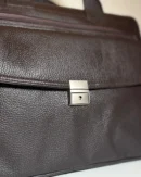 Dark Brown Sleek Laptop Bag