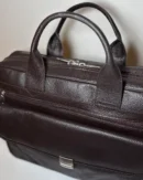 Dark Brown Sleek Laptop Bag