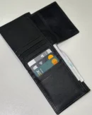 Tri-Fold Black Wallet For Men