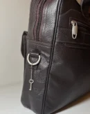 Dark Brown Sleek Laptop Bag