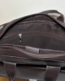 Dark Brown Sleek Laptop Bag