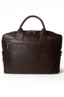 Dark Brown Sleek Laptop Bag