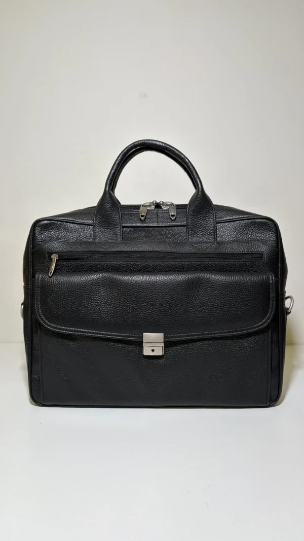 Black Sleek Laptop Bag - Image 10