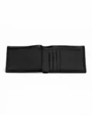 Tri-Fold Black Wallet For Men