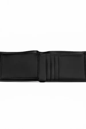 Tri-Fold Black Wallet For Men