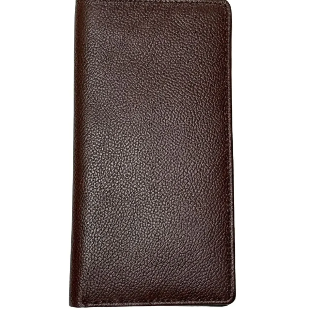 Classic Luxe Bifold Wallet Brown
