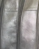 Classic Black Leather Backpack